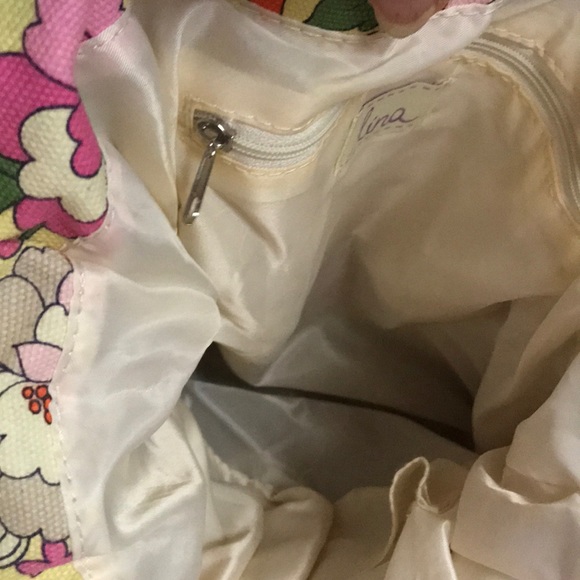 *NWOT.  Pretty Pastels M/L LINA CLOTH SHOULDER BAG - Picture 4 of 6